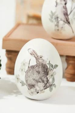 Decorator's Warehouse 6" Standing Resin Egg - Set of 3 > Easter Table Decor|Easter Decor