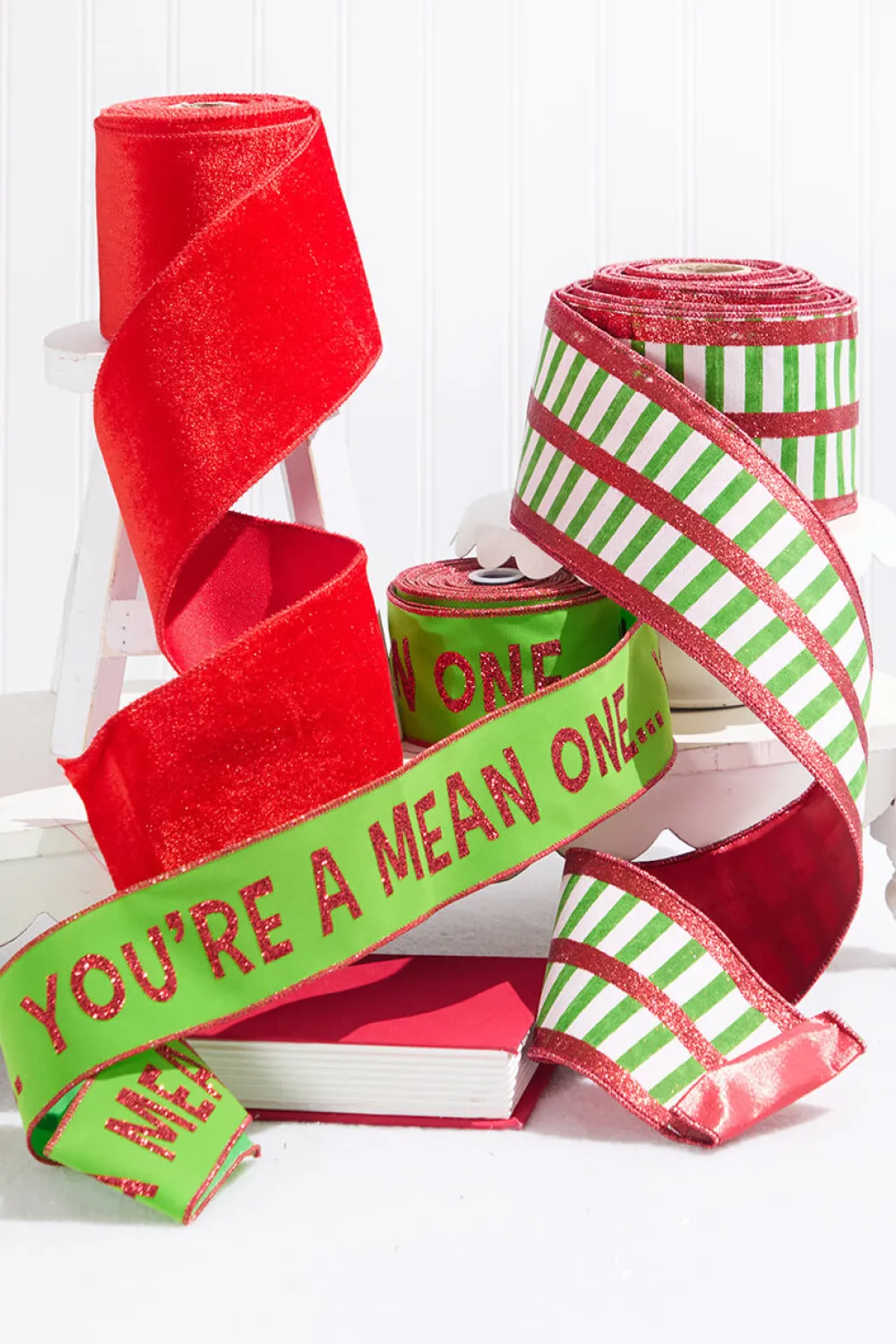 Decorator's Warehouse Storyville Ribbon Mini Bundle > Christmas Ribbon|Christmas Decor
