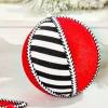 Decorator's Warehouse 6" Stripe Ball Ornament > Nutcracker|Christmas Decor