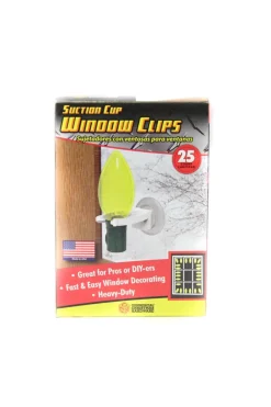 Decorator's Warehouse Suction Cup Window Clips (25pcs) > Clips|Accessories