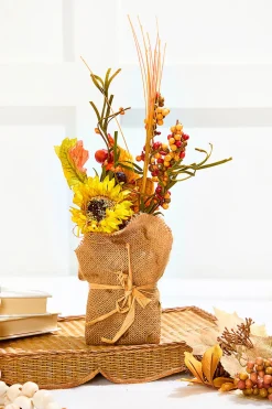 Decorator's Warehouse 16" Sunflower Bunches > Fall Decor|Fall Decor