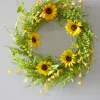 Decorator's Warehouse 22" Sunflower Wreath > Christmas Decor|All Wreaths