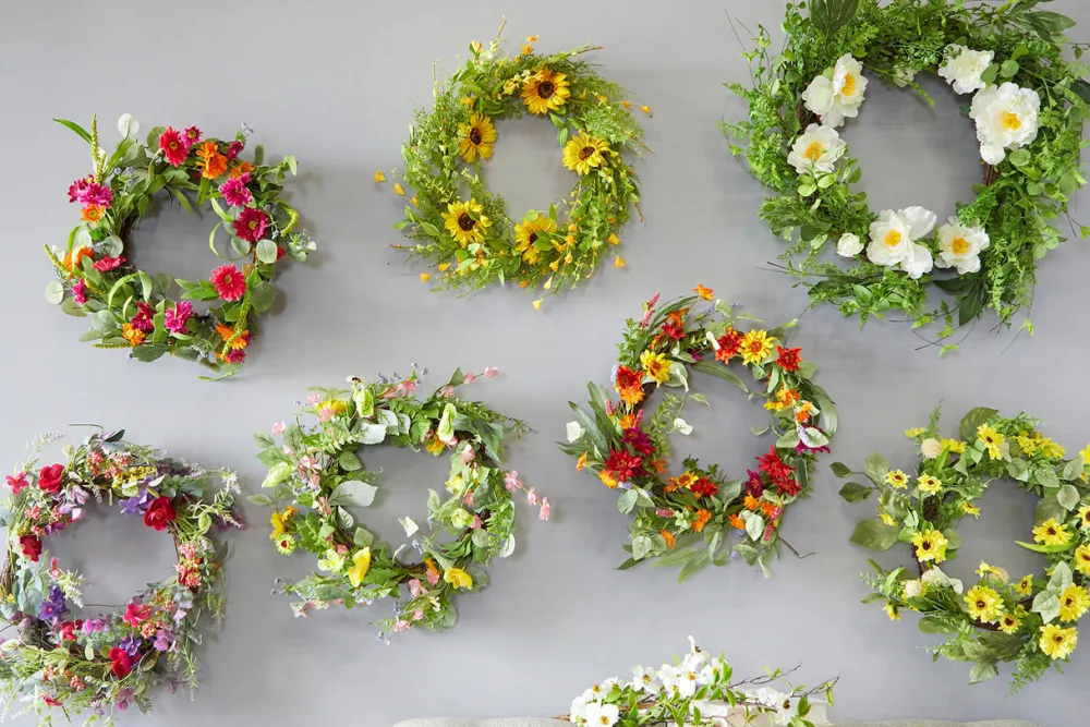 Decorator's Warehouse 22" Sunflower Wreath > Christmas Decor|All Wreaths