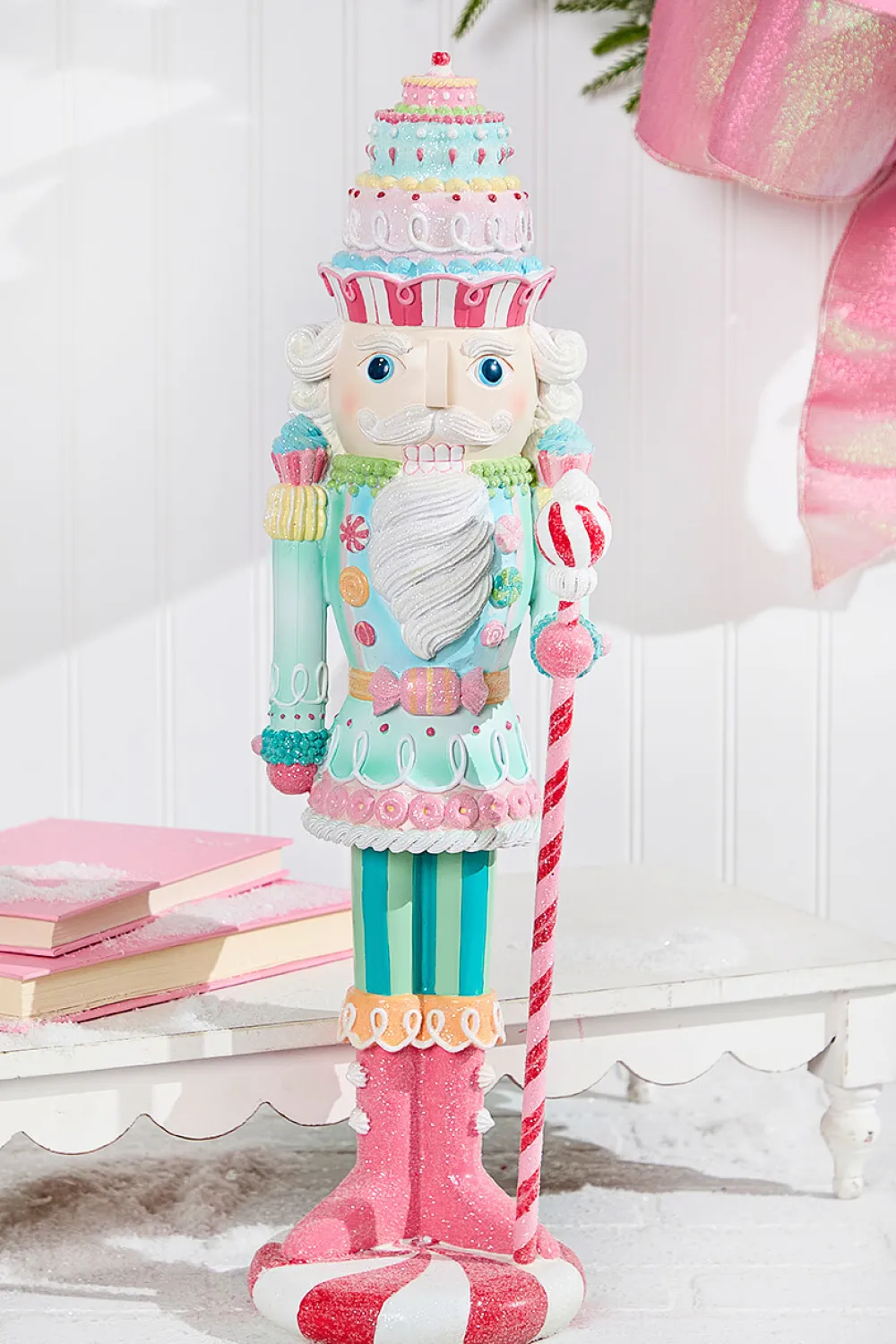 Decorator's Warehouse 22" Sweet Shoppe Nutcracker > Santa'S Sweet Shoppe|Christmas Accents