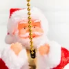 Decorator's Warehouse 43" Tall Climbing Santa on Rope > Santas & Angels|Christmas Decor