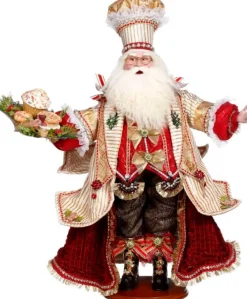 Decorator's Warehouse 26" Tasty Cuisine Santa - Mark Roberts > Mark Roberts