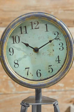 Decorator's Warehouse 23” Telescope Tripod Desk Clock > Christmas Sale|Christmas Decor