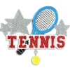 Decorator's Warehouse 3" Tennis Customizable Ornament > Christmas Ornaments|Christmas Decor