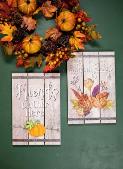 Decorator's Warehouse Thanksgiving Greeting Sign > Fall Decor|Fall Decor