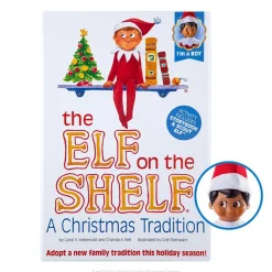 Decorator's Warehouse The Elf On The Shelf Boy - Dark Tone, Brown Eyes > Best Sellers|Elf On The Shelf