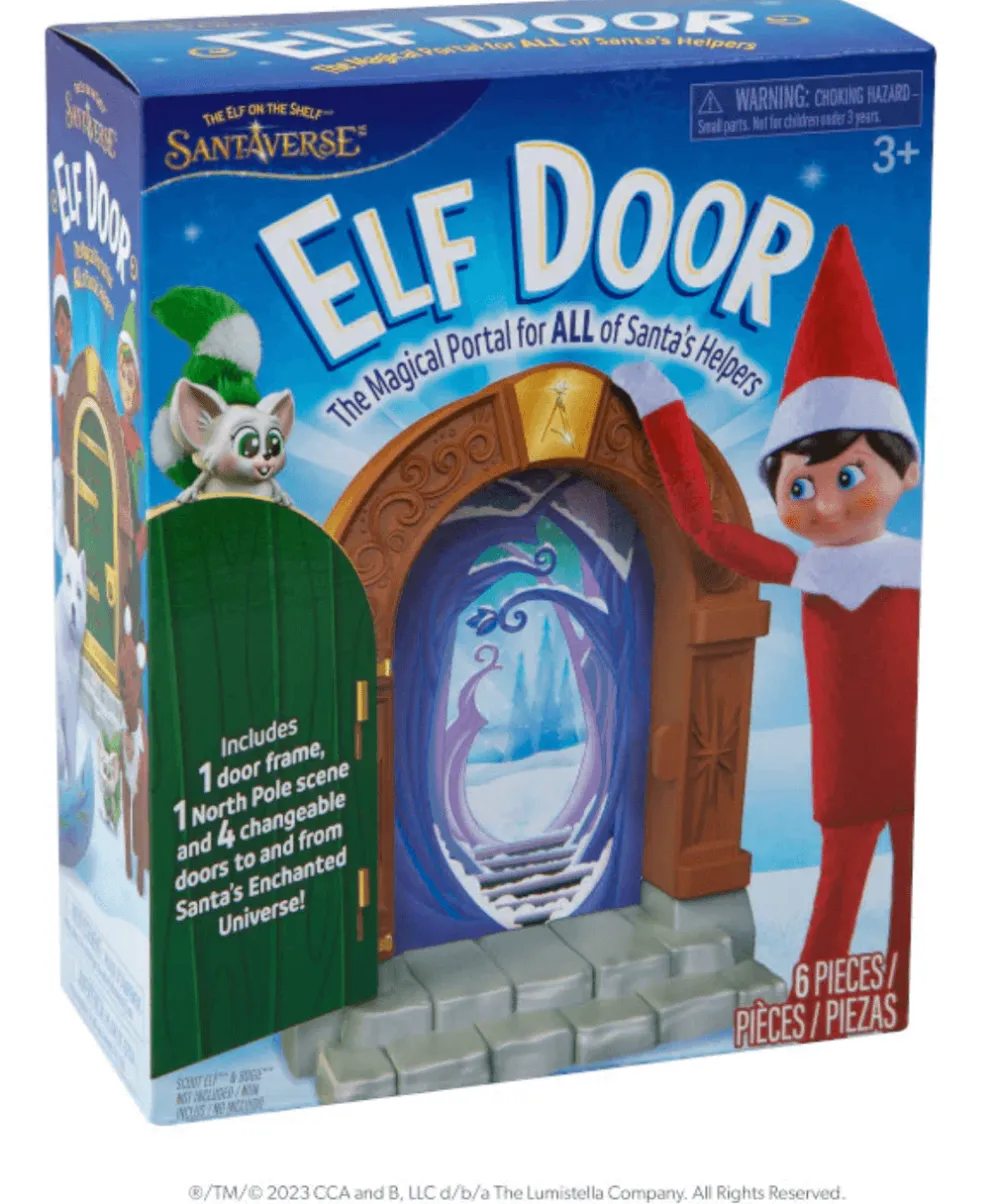 Decorator's Warehouse The Elf on the Shelf® Santaverse™ Elf Door > Elf On The Shelf|Christmas Decor