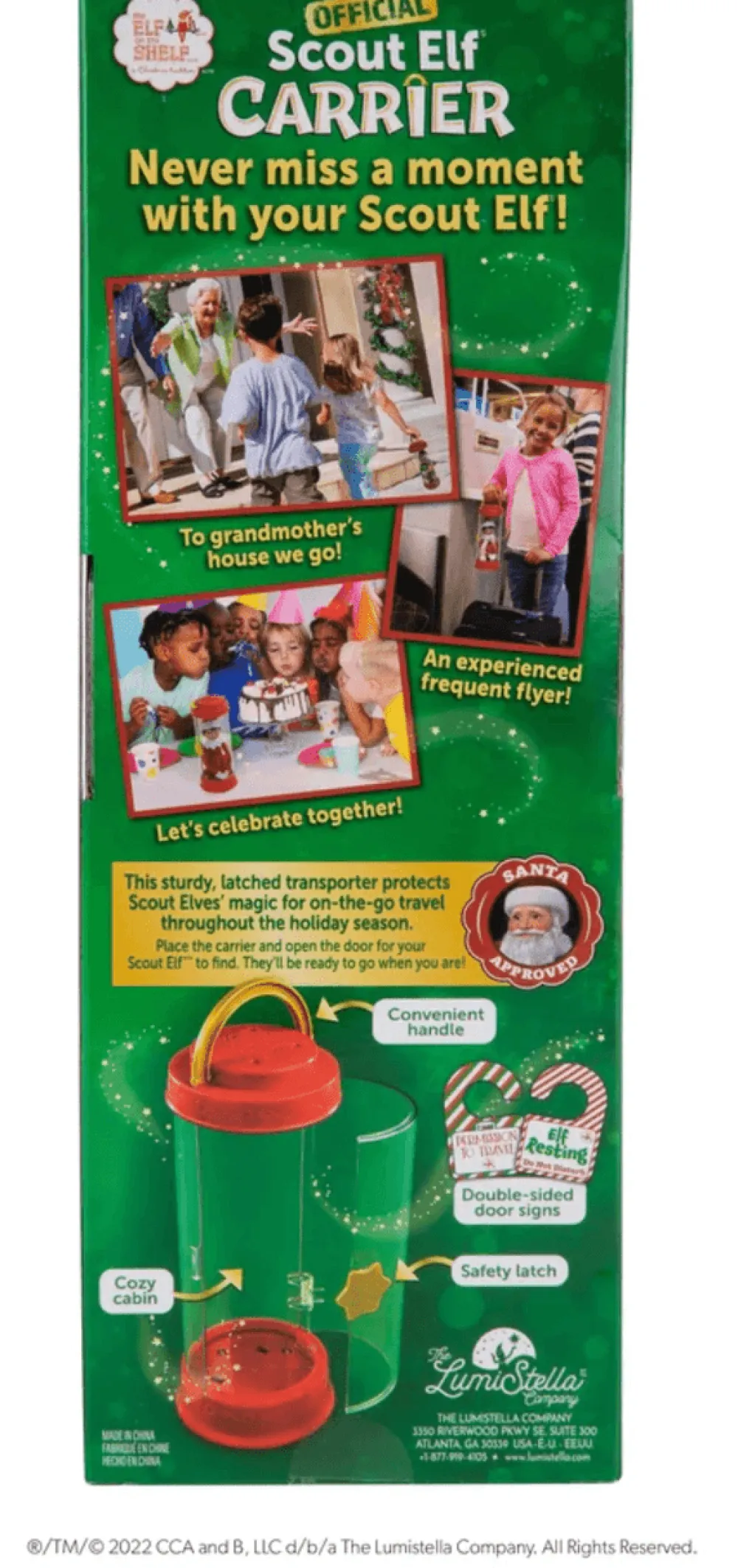 Decorator's Warehouse The Elf on the Shelf® Scout Elf Carrier > Elf On The Shelf|Christmas Decor