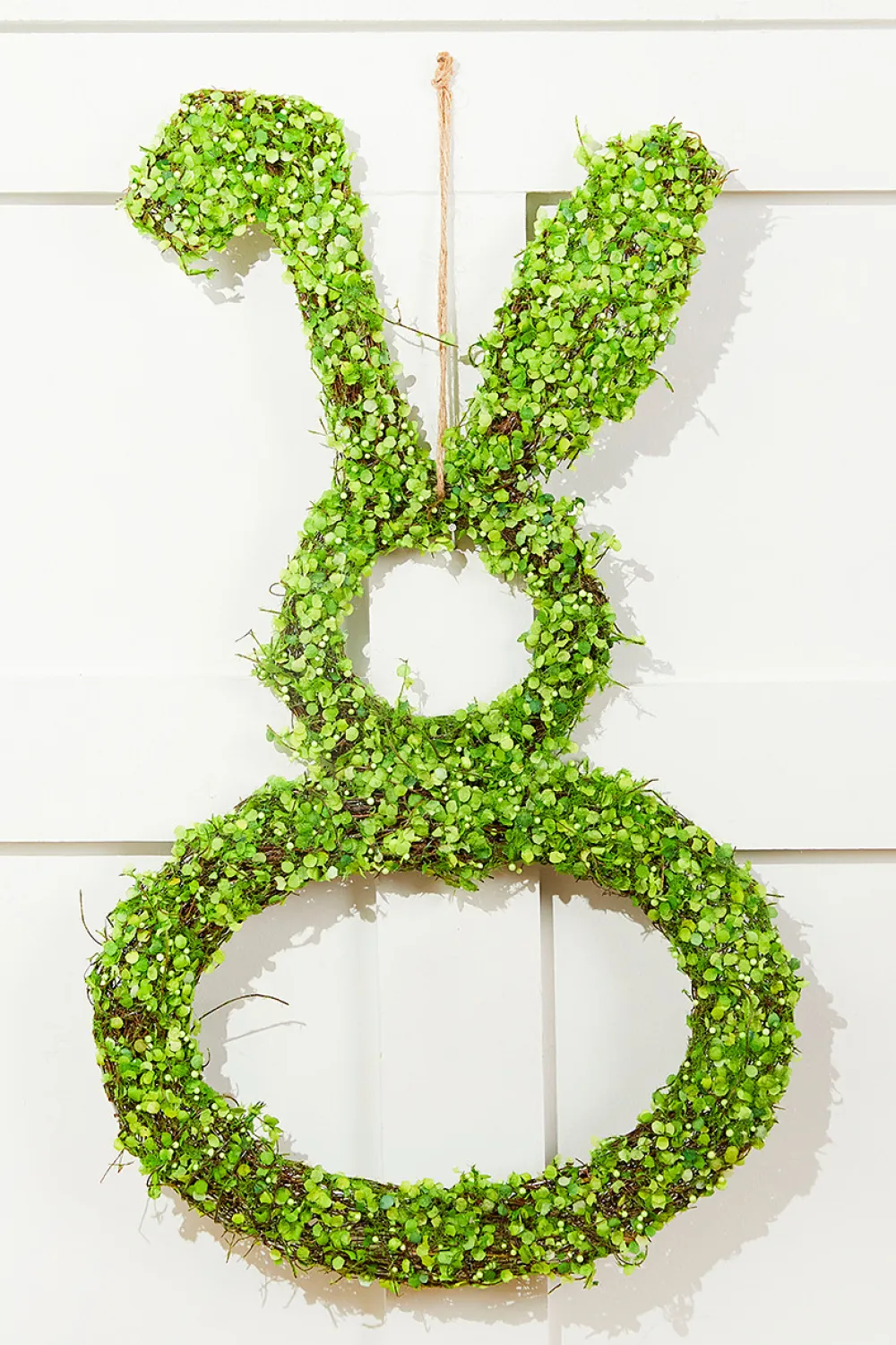 Decorator's Warehouse 20" Thick Angel Vine Rabbit With Jute Hanger > Easter Decor|Easter Decor