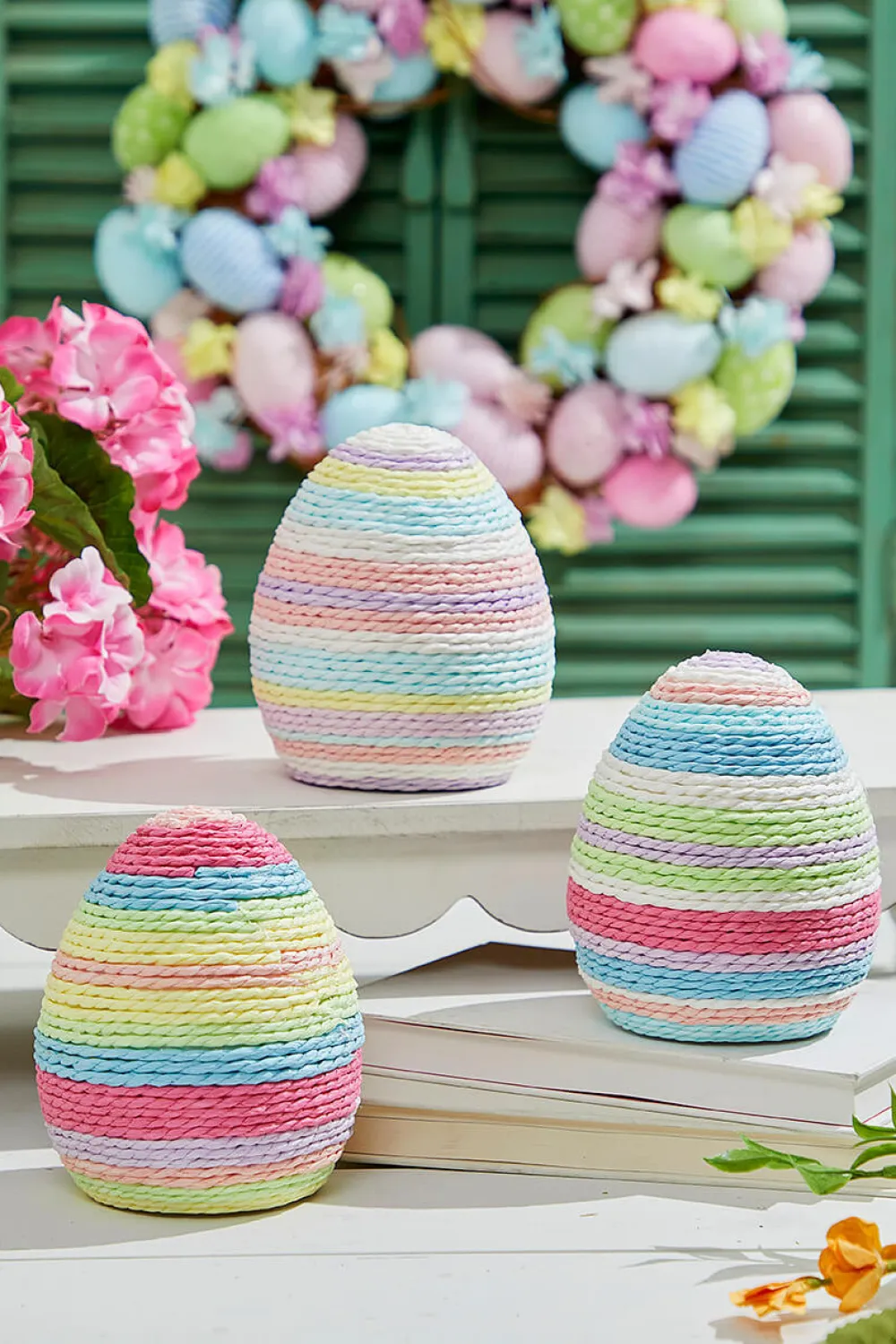Decorator's Warehouse 5.5" Thread Easter Egg > Easter Table Decor|Easter Decor