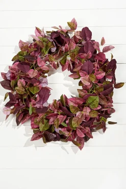 Decorator's Warehouse 26” Tobacco Leaf Wreath > Fall Decor|Fall Decor