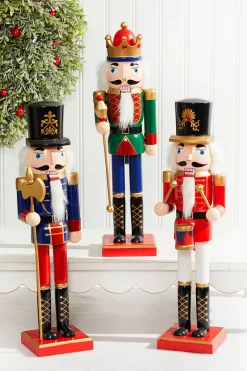 Decorator's Warehouse 15" Traditional Nutcracker - 3 Assorted > Kristin'S Picks|Nutcracker