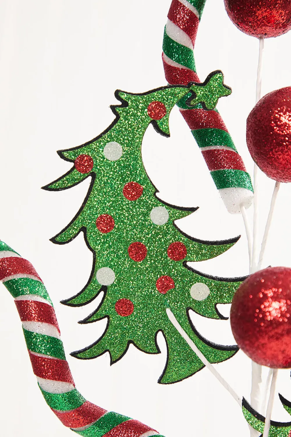 Decorator's Warehouse 30" Tree Ball Spray > Storyville|Christmas Sprays