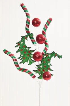 Decorator's Warehouse 30" Tree Ball Spray > Storyville|Christmas Sprays