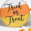 Decorator's Warehouse 10.5" Trick or Treat Sign > Halloween|Halloween