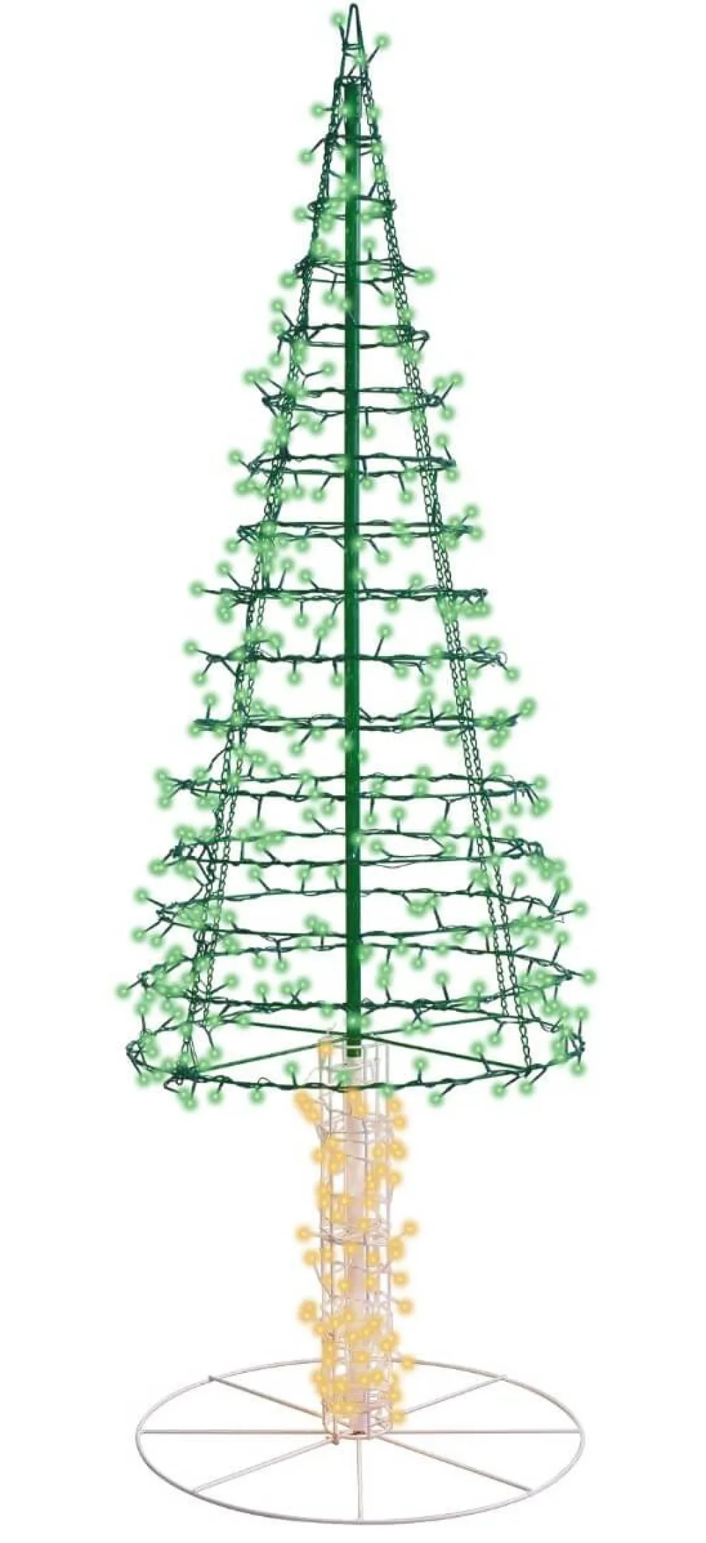 Decorator's Warehouse 6' Twinkling Starry Alpine Tree - Green/Warm White 460 Lights > Outdoor Lighting|Lit Signs