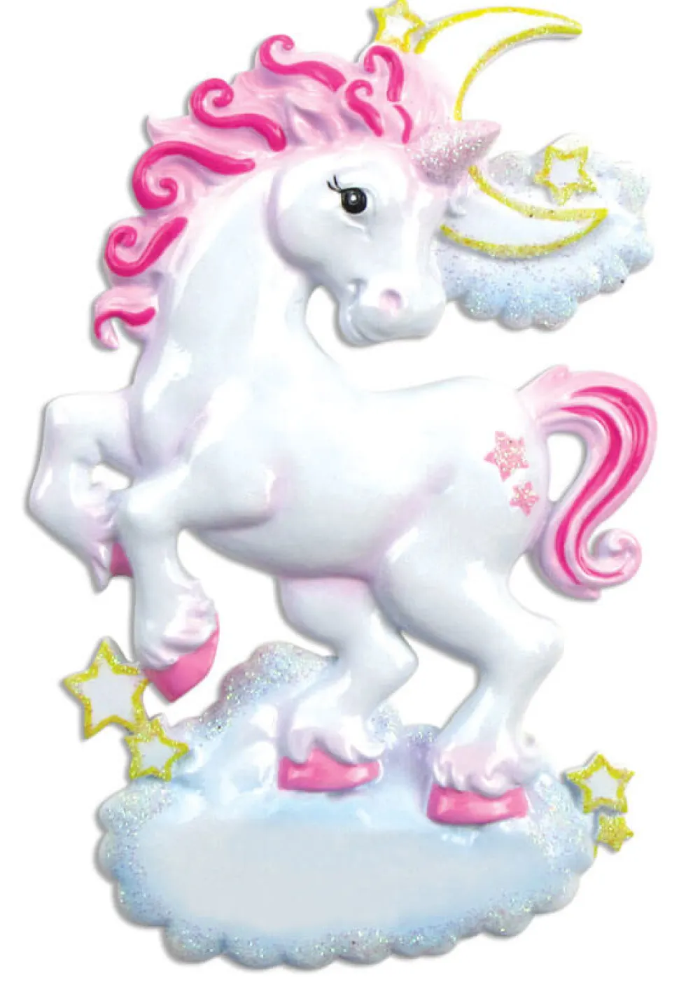 Decorator's Warehouse 5" Unicorn Customizable Ornament > Christmas Ornaments|Christmas Decor