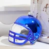 Decorator's Warehouse 3.5" Victoria Blue Glass Football Helmet Ornament > Christmas Ornaments|Christmas Ornaments