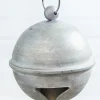 Decorator's Warehouse 6" Weathered Tin Jingle Bell Christmas Ornament > Christmas Decor|Believe