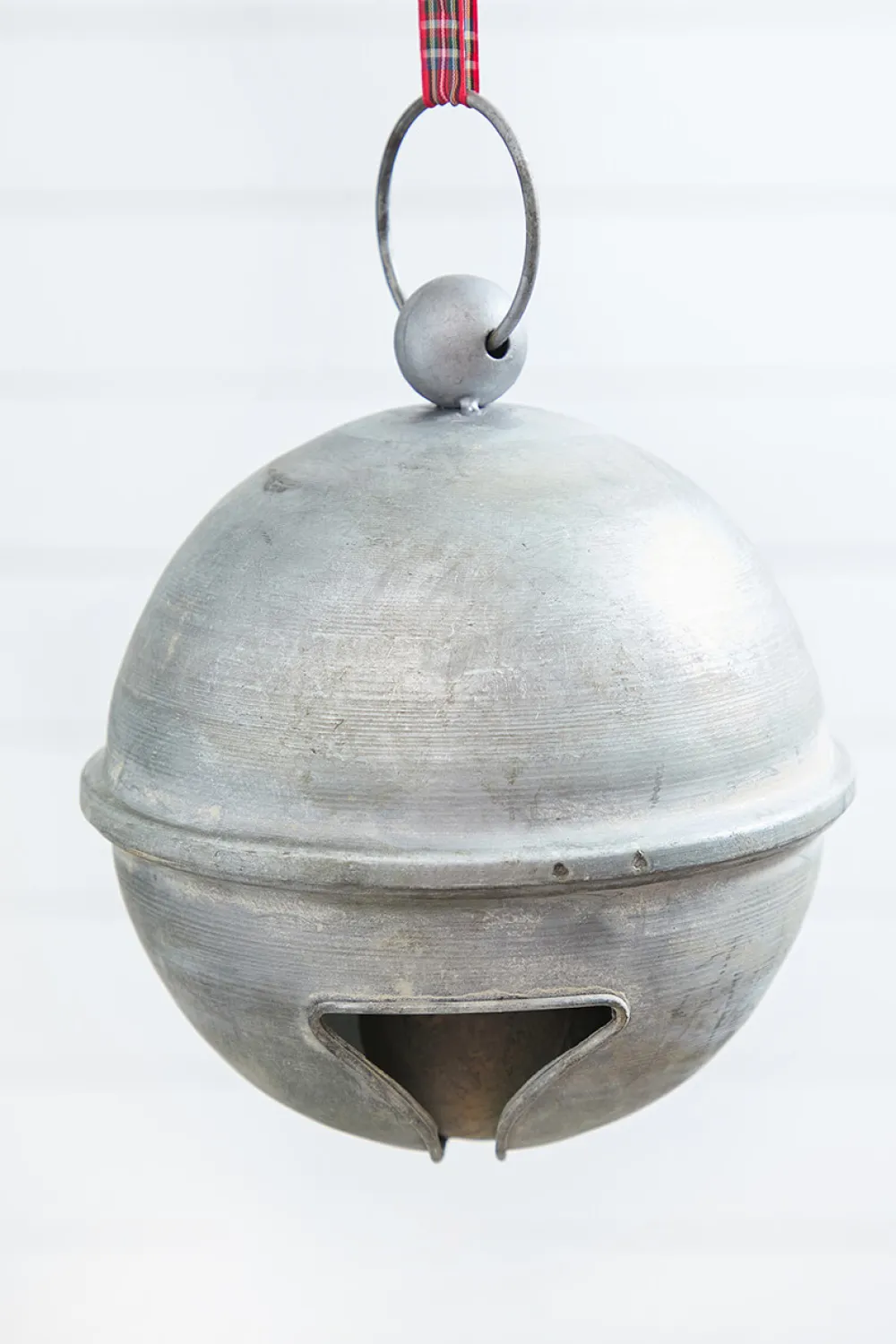 Decorator's Warehouse 6" Weathered Tin Jingle Bell Christmas Ornament > Christmas Decor|Believe