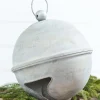 Decorator's Warehouse 8" Weathered Tin Jingle Bell Christmas Ornament > Christmas Decor|Believe
