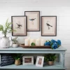 Decorator's Warehouse 10" White and Grey Metal 5" x 7" Picture Frame > Christmas Sale|Christmas Decor