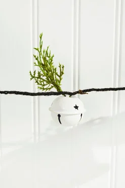 Decorator's Warehouse 67” White Country Bell Garland > Cardinal|Christmas Decor