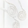 Decorator's Warehouse 50" White Glitter Curly Spray > White Christmas|2026 New Additions
