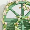 Decorator's Warehouse 45" White & Pink Egg Garland > Easter Decor|Easter Decor