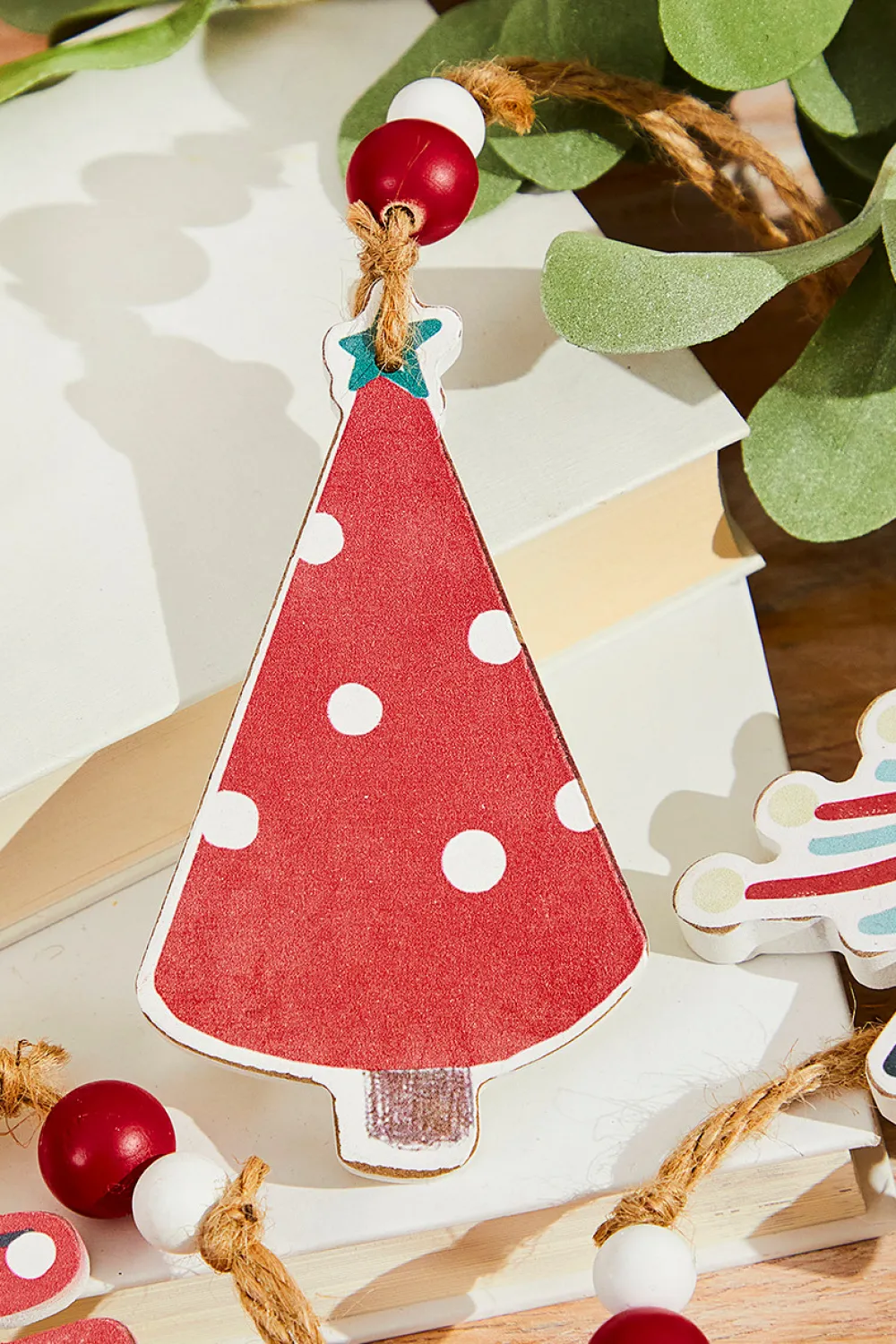 Decorator's Warehouse 5” Wooden Christmas Tree Ornament > Christmas Decor|Believe