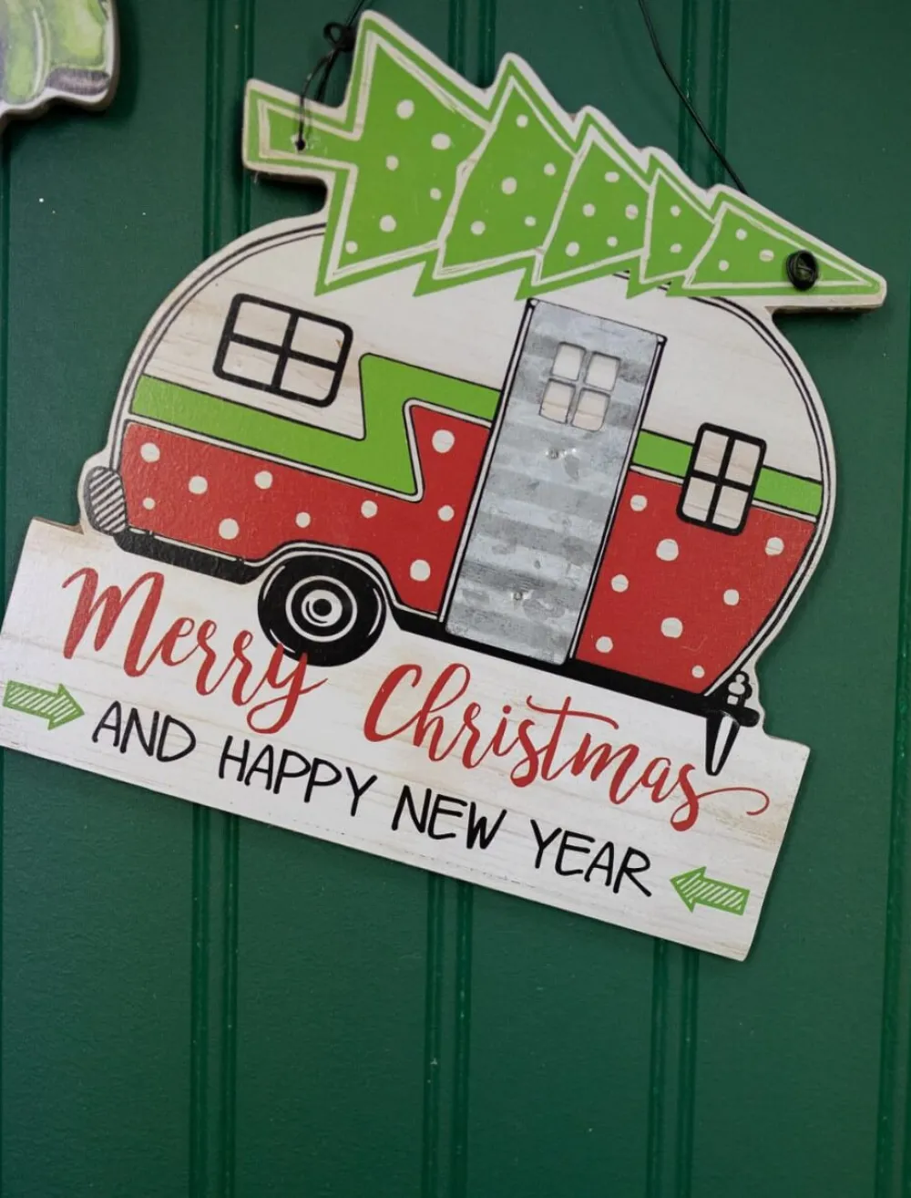 Decorator's Warehouse 7.8” Wood Holiday Vehicle Christmas Ornaments > Christmas Ornaments|Farmhouse