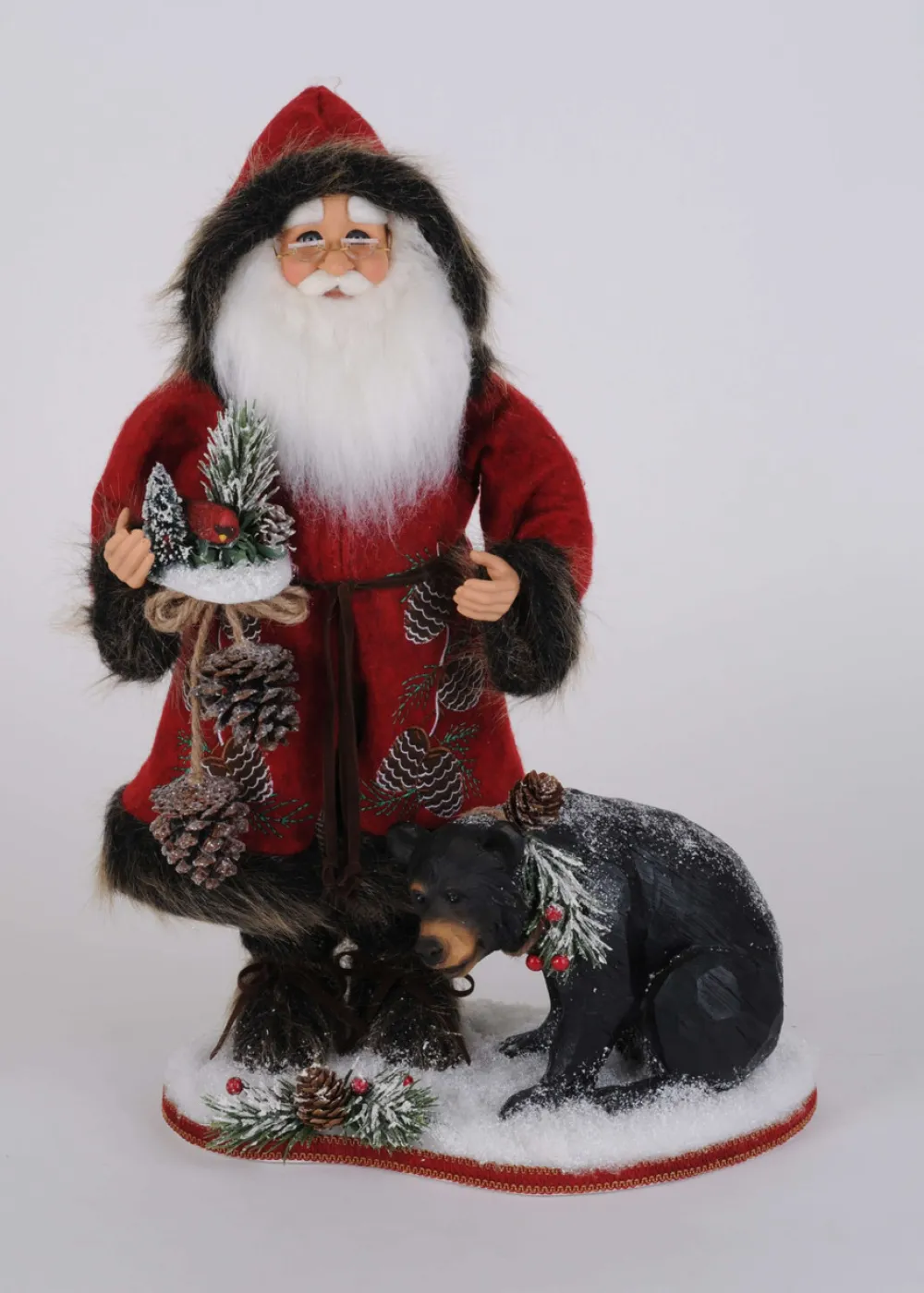 Decorator's Warehouse Woodland Bear Santa > Karen Didion