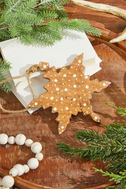 Decorator's Warehouse 8" Wood Star Ornament > Christmas Sale|Christmas Decor