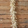 Decorator's Warehouse 4' WP Cream Weathered Berry Garland > Fall Decor|Fall Decor