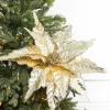 Decorator's Warehouse 26" x 20" Champagne Metallic Christmas Stem > Gold & Champagne|Natural Elegance