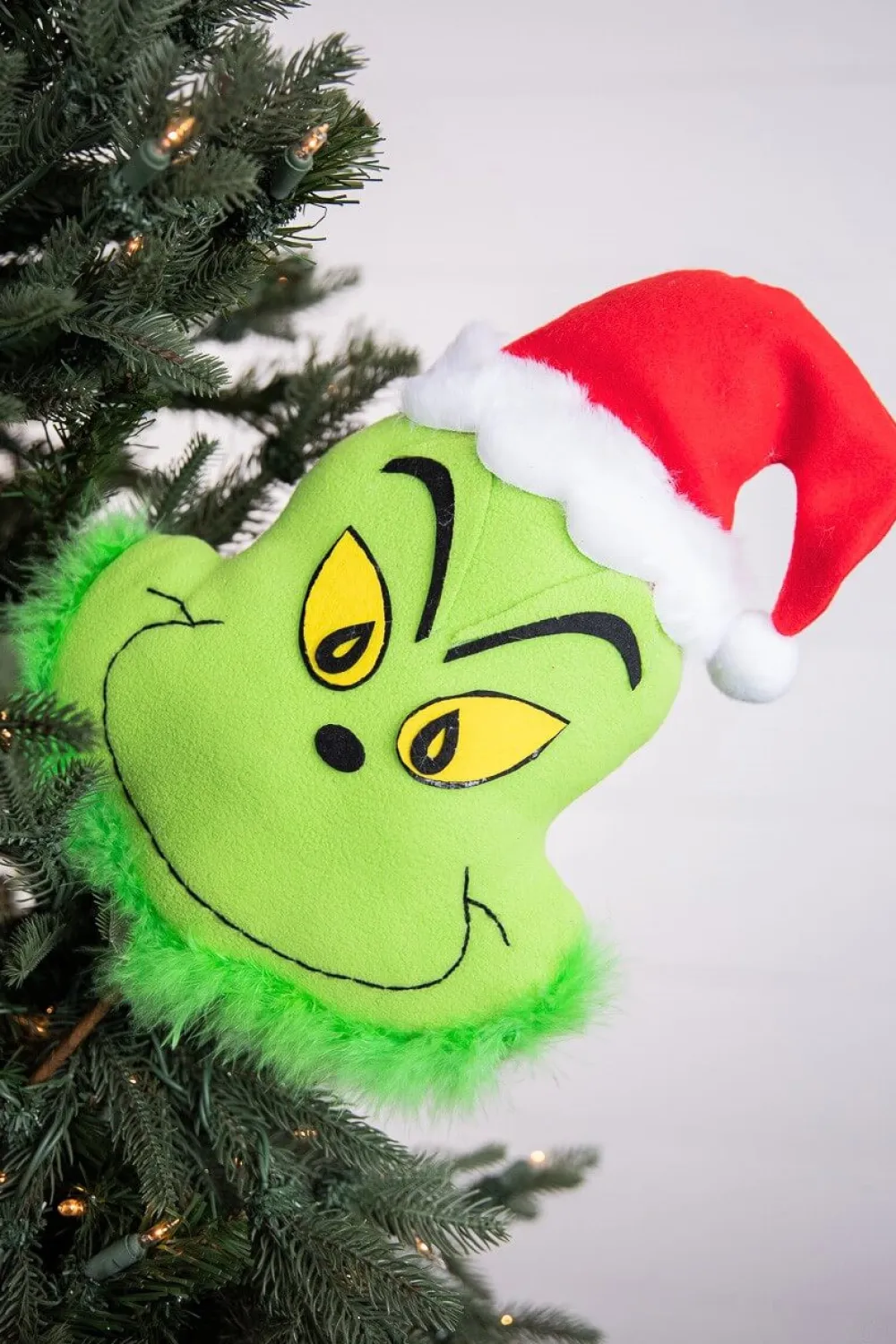 Decorator's Warehouse 24” x 9.5" Green Monster Head Pick > Christmas Sprays|Christmas Decor