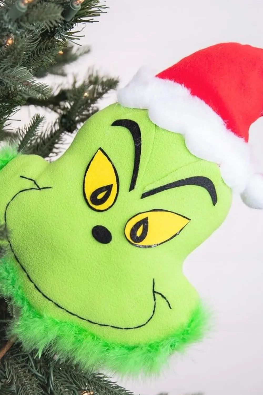 Decorator's Warehouse 24” x 9.5" Green Monster Head Pick > Christmas Sprays|Christmas Decor