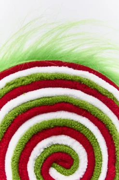 Decorator's Warehouse 19.5" x 6.5” Green, Red & White Furry Lollipop Spray > Storyville|2026 New Additions