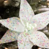 Decorator's Warehouse 24” x 12" Green Sprinkles Candy Poinsettia Stem > Kristin'S Picks|Santa'S Sweet Shoppe