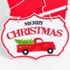 Decorator's Warehouse 6.5" x 10" Merry Christmas with Truck Ornament > Sale|Farmhouse