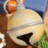 Decorator's Warehouse 10" x 7" Metal Jingle Ornament > Christmas Decor|Christmas Ornaments