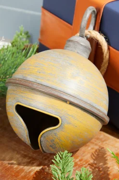 Decorator's Warehouse 10" x 7" Metal Jingle Ornament > Christmas Decor|Christmas Ornaments