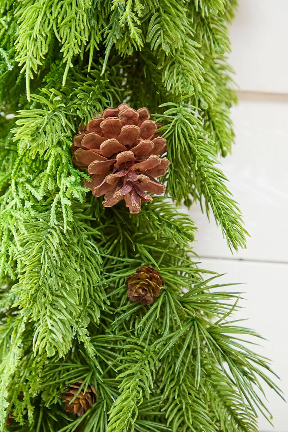 Decorator's Warehouse 72" x 12" Natural Touch Mix Evergreen Garland > Real Touch Garlands|Cardinal