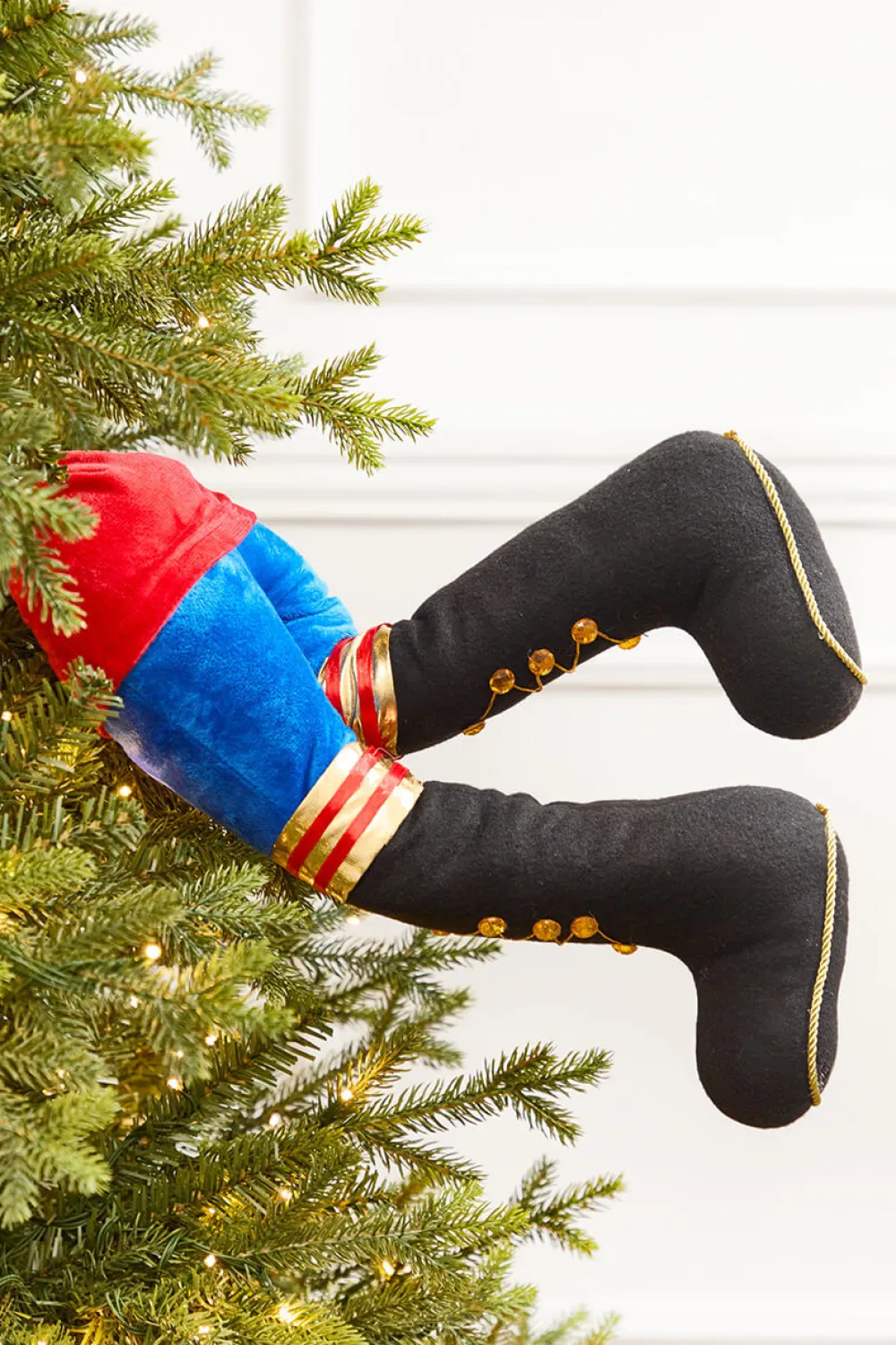 Decorator's Warehouse 19" x 7.5" Plush Nutcracker Legs > Nutcracker|Christmas Decor
