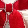 Decorator's Warehouse 9" x 14" Red Bow > Christmas Ornaments|Christmas Decor