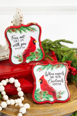 Decorator's Warehouse 7"x 6" Spiritual Cardinal Sign > Cardinal|Christmas Decor